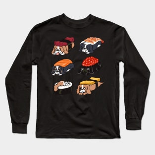 Sushi Cavalier King Charles Spaniel Long Sleeve T-Shirt